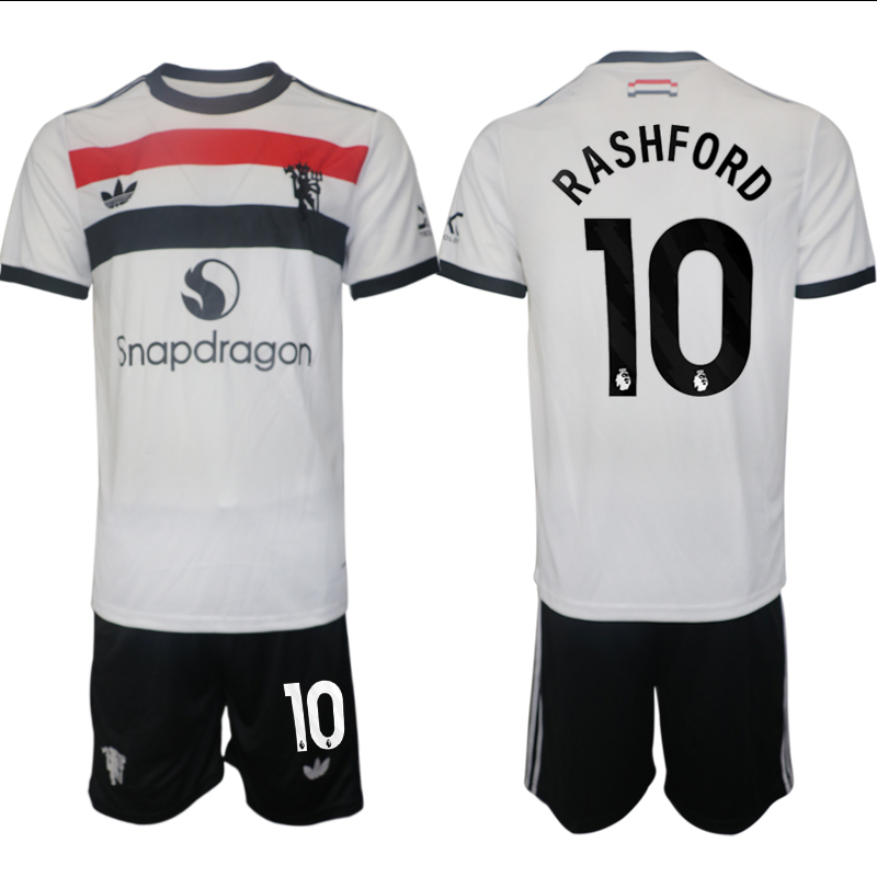 Men 2024-2025 Club Manchester United away white #10 Soccer Jersey->manchester united jersey->Soccer Club Jersey